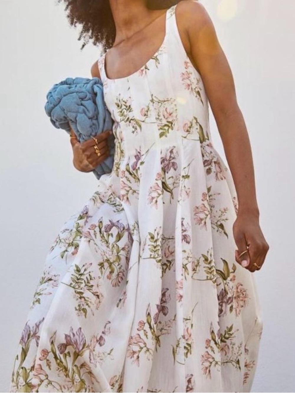 Brock Collection x H&M Floral Midi Dress